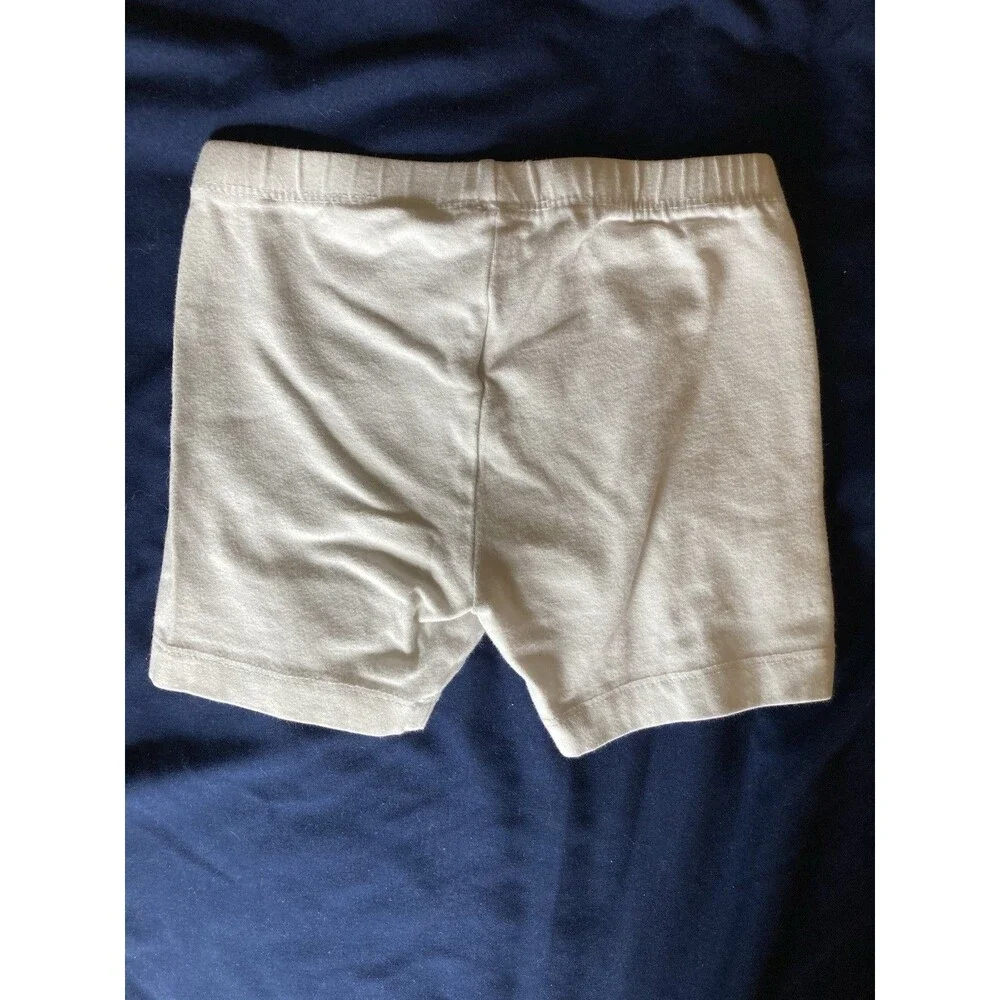 4T Old Navy girl clothes - one piece shorts | solid white theme